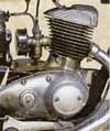 Der Motor der Harley RT 125